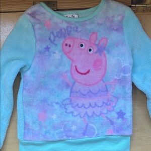 Peppa Pig Kids Sweatshirt - Blue and Pink
